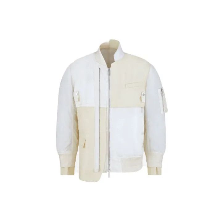 Dior Dior x Sacai Mixed Pilot Jacket for Men 0079 Size US L / EU 52-54 / 3 - 2 Thumbnail