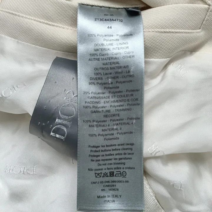 Dior Dior x Sacai Mixed Pilot Jacket for Men 0079 Size US L / EU 52-54 / 3 - 5 Thumbnail