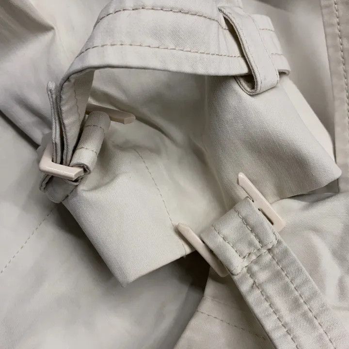 Dior Dior Beige Irregular Collar Trench Coat 0079 Size US L / EU 52-54 / 3 - 6 Thumbnail