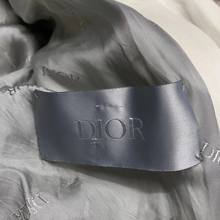 Dior Dior Beige Irregular Collar Trench Coat 0079 Size US L / EU 52-54 / 3 - 4 Thumbnail