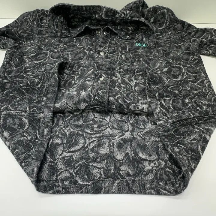 Dior Dior FW22 Jardin Print Long Sleeve Shirt 0079 Size US M / EU 48-50 / 2 - 8 Thumbnail