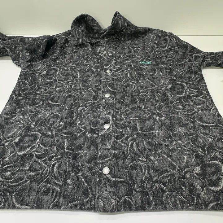 Dior Dior FW22 Jardin Print Long Sleeve Shirt 0079 Size US M / EU 48-50 / 2 - 9 Thumbnail