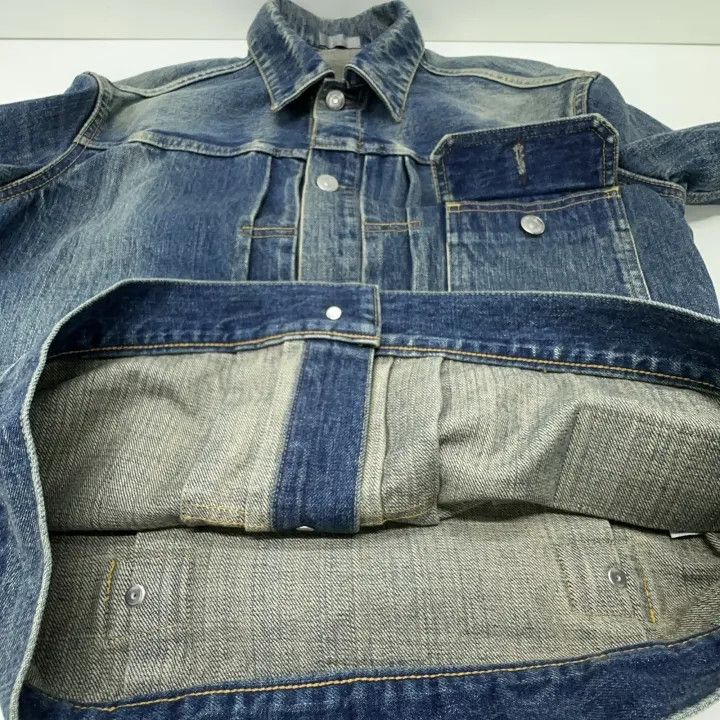 Dior Dior Men's Blue Denim Jacket with Patch 0079 Size US L / EU 52-54 / 3 - 7 Thumbnail