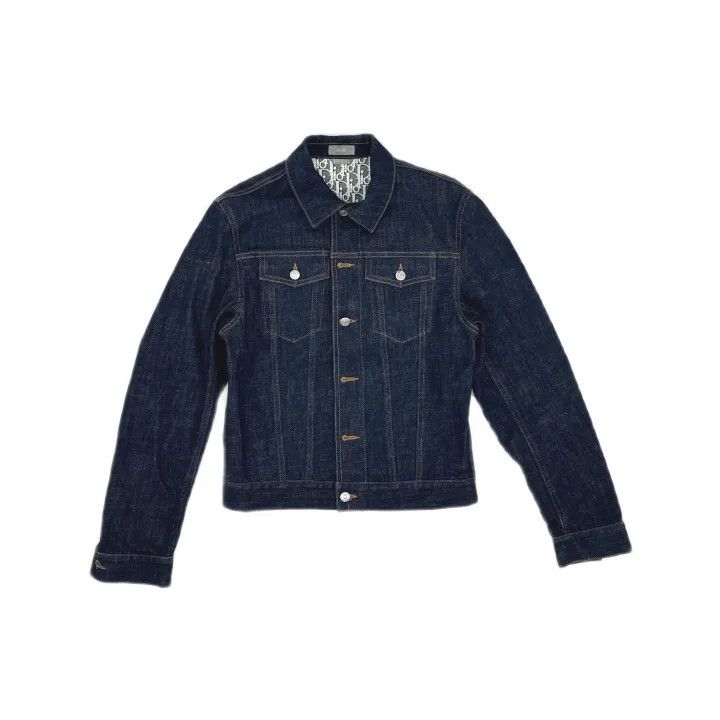 Dior Dior Blue Denim Short Jacket for Men 0079 Size US M / EU 48-50 / 2 - 2 Thumbnail