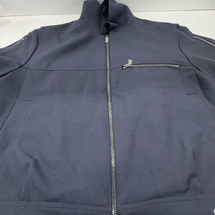 Dior Dior Blue Short Sleeve Zip Jacket 0079 Size US M / EU 48-50 / 2 - 7 Thumbnail