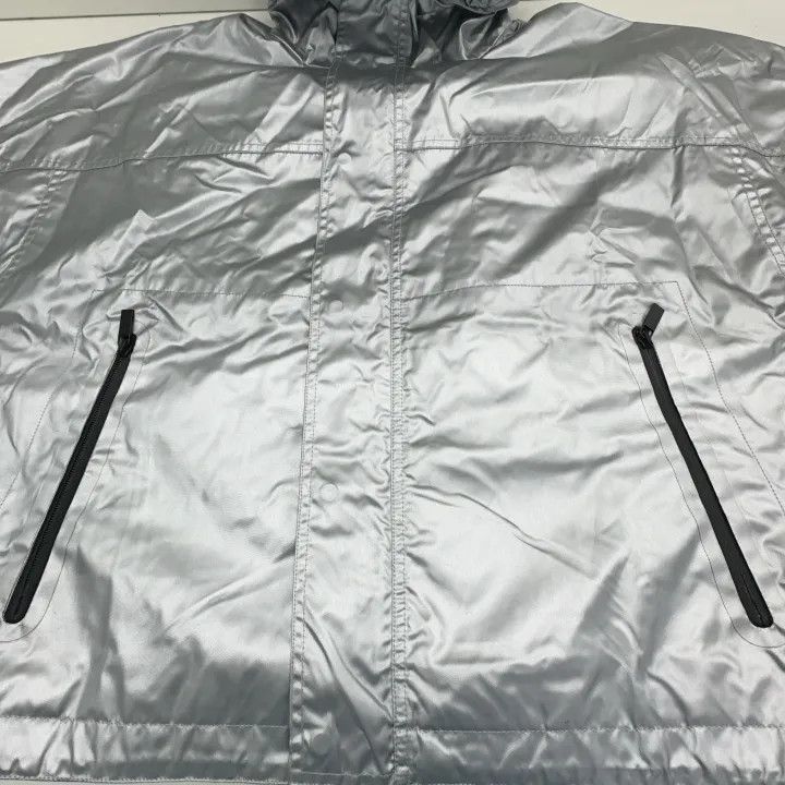 Dior Dior Silver Hooded Jacket for Men 0079 Size US M / EU 48-50 / 2 - 7 Thumbnail