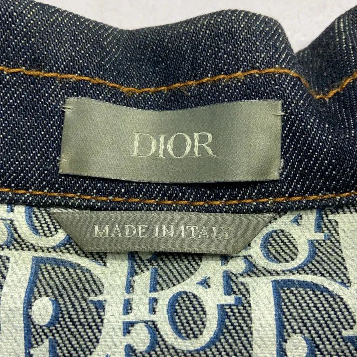 Dior Dior Simple Print Denim Jacket 0079 Size US L / EU 52-54 / 3 - 2 Thumbnail