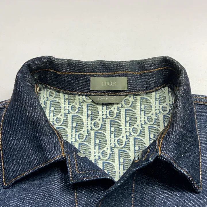 Dior Dior Simple Print Denim Jacket 0079 Size US L / EU 52-54 / 3 - 5 Thumbnail