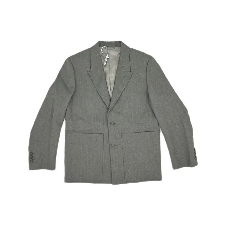 Dior Dior Men's Gray Lapel Long Sleeve Blazer 0079 Size US L / EU 52-54 / 3 - 2 Thumbnail