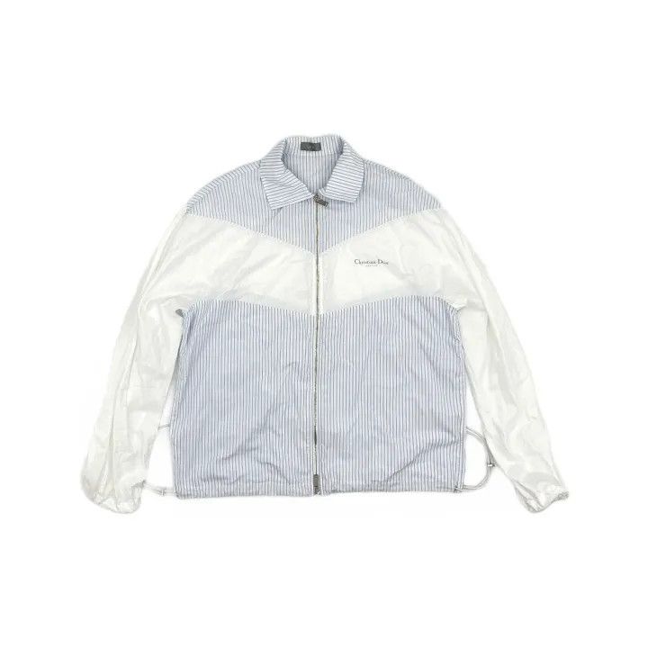 Dior Dior Striped Zip-Up Long Sleeve Shirt 0079 Size US S / EU 44-46 / 1 - 2 Thumbnail