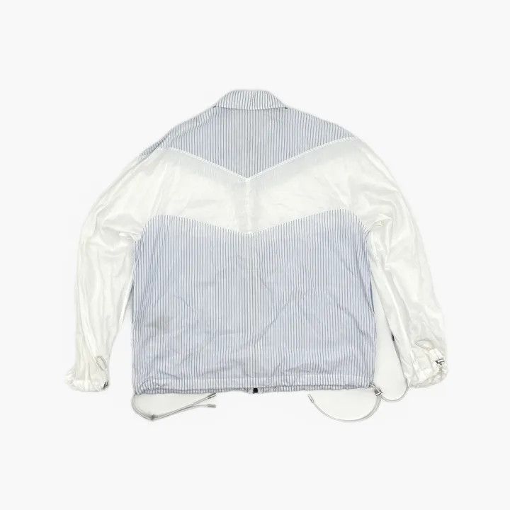 Dior Dior Striped Zip-Up Long Sleeve Shirt 0079 Size US S / EU 44-46 / 1 - 3 Thumbnail