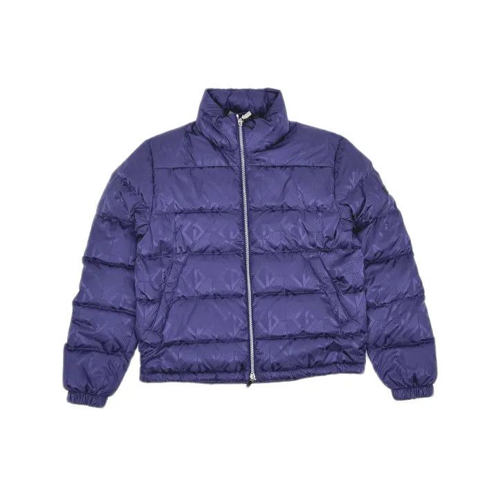 Dior Dior Purple Logo Quilted Zip Jacket 0079 Size US M / EU 48-50 / 2 - 2 Thumbnail