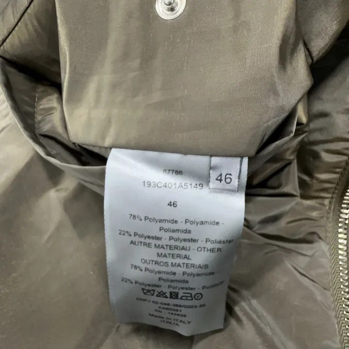 Dior Dior Oversized Hooded Parka in Olive Green 0079 Size US XXL / EU 58 / 5 - 4 Thumbnail