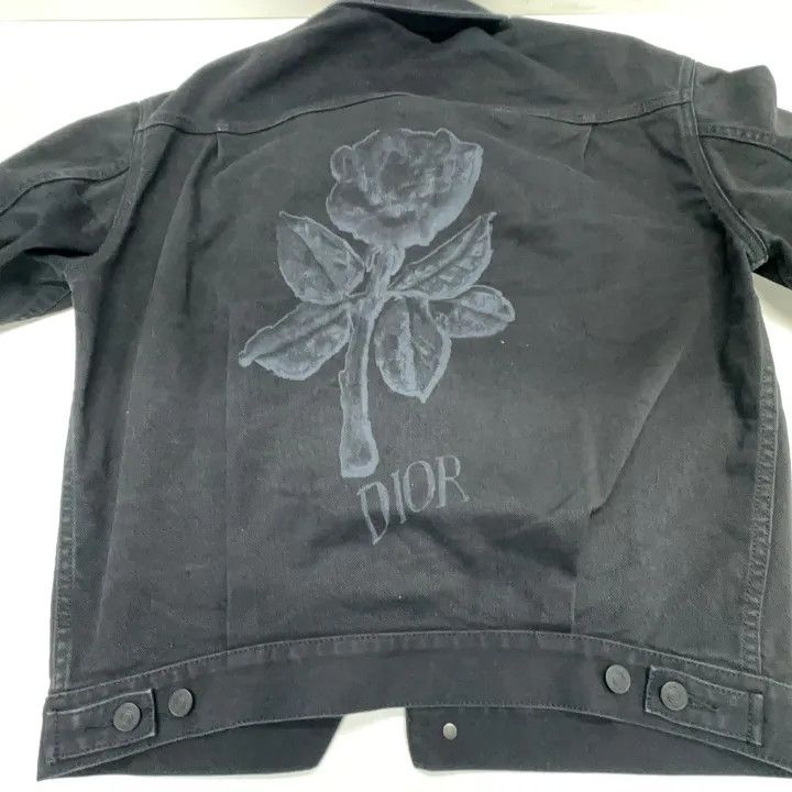 Dior Dior Black Denim Jacket for Men 0079 Size US L / EU 52-54 / 3 - 10 Thumbnail