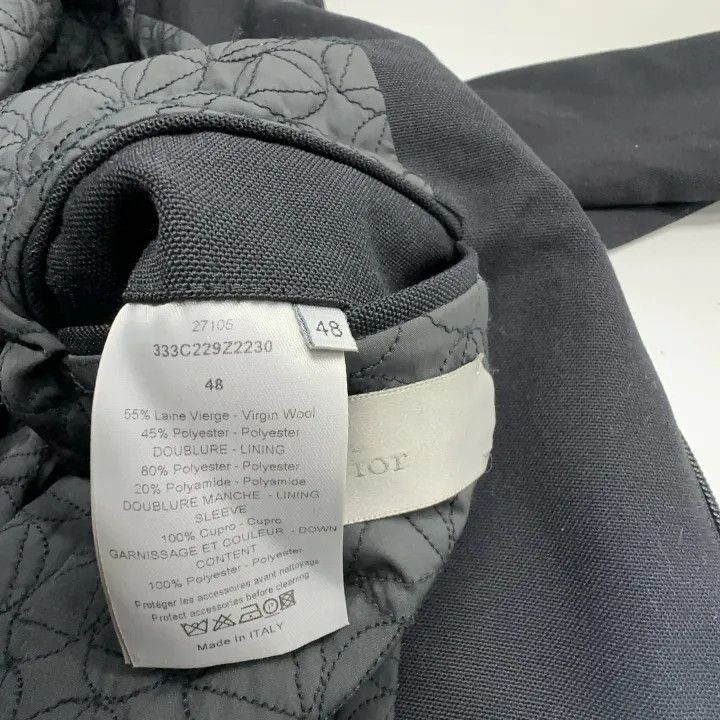 Dior Dior Black Hoodie Zip-Up Jacket 0079 Size US L / EU 52-54 / 3 - 4 Thumbnail