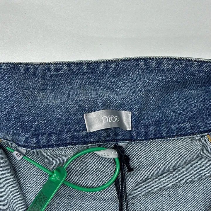Dior Dior Logo Print Long Sleeve Denim Jacket 0079 Size US L / EU 52-54 / 3 - 2 Thumbnail