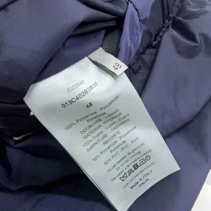 Dior Dior Blue Logo Hooded Zip Jacket 0079 Size US L / EU 52-54 / 3 - 5 Thumbnail