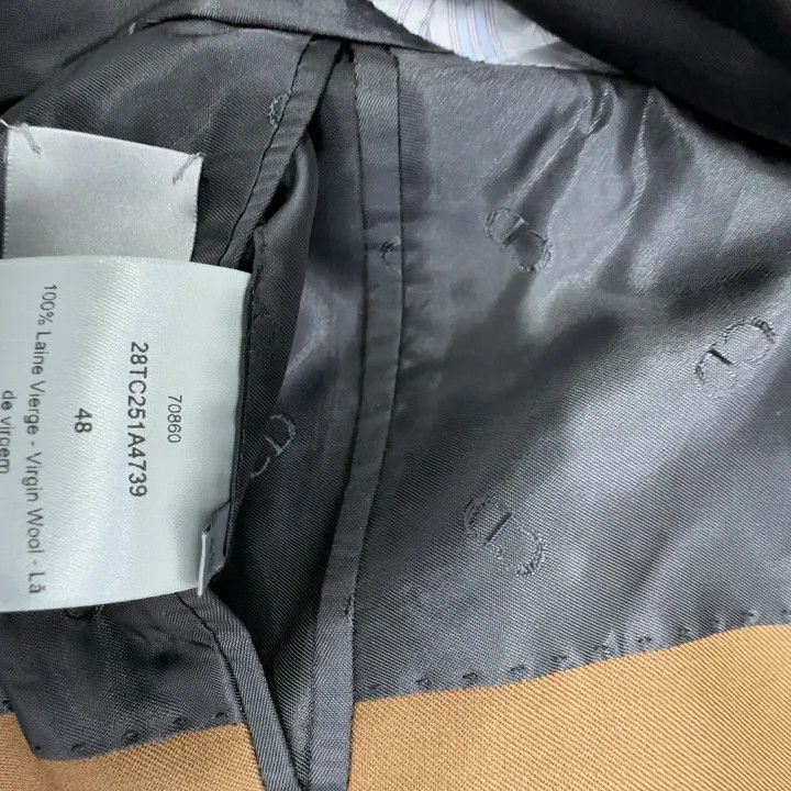 Dior Dior Brown Wool Casual Officer Jacket 0079 Size US M / EU 48-50 / 2 - 4 Thumbnail