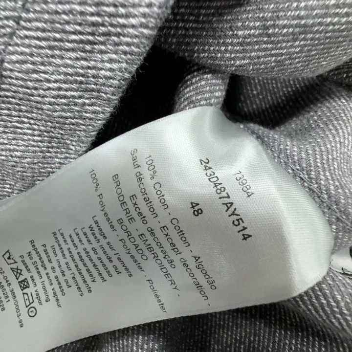 Dior Dior Logo Embroidered Long Sleeve Jacket 0079 Size US M / EU 48-50 / 2 - 4 Thumbnail