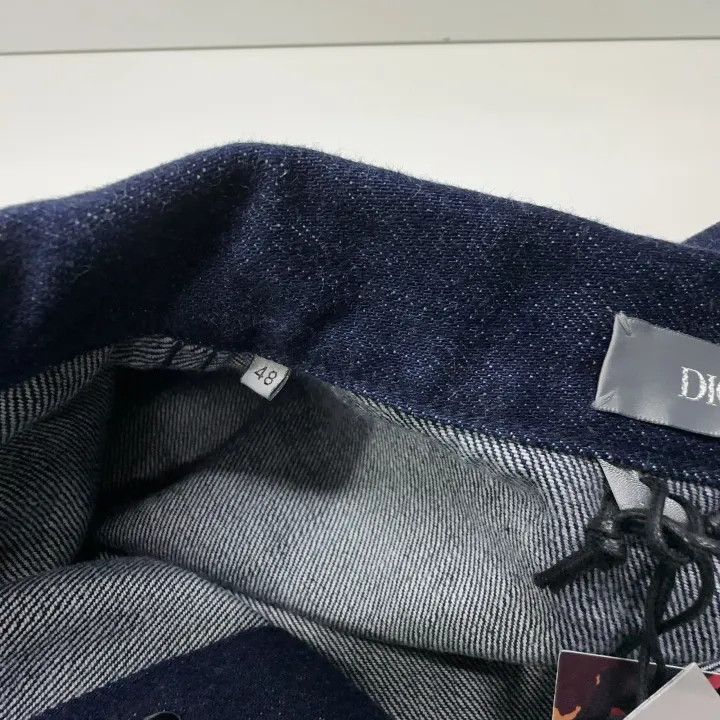 Dior Dior SS23 Back Print Denim Shirt 0079 Size US L / EU 52-54 / 3 - 4 Thumbnail