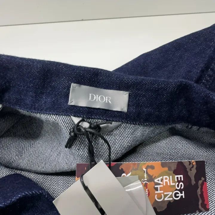 Dior Dior SS23 Back Print Denim Shirt 0079 Size US L / EU 52-54 / 3 - 5 Thumbnail