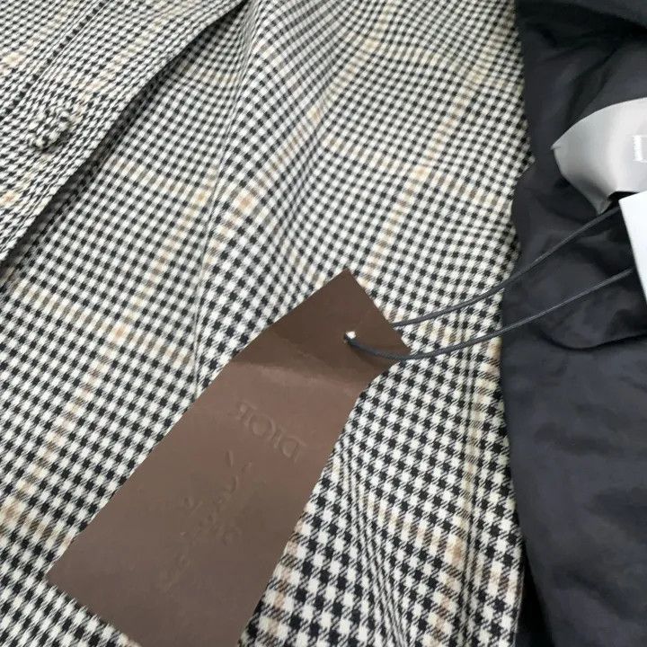 Dior Dior Color Block Plaid Long Sleeve Jacket 0079 Size US L / EU 52-54 / 3 - 6 Thumbnail