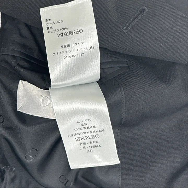 Dior Dior Black Wool Long Sleeve Jacket 0079 Size US M / EU 48-50 / 2 - 4 Thumbnail
