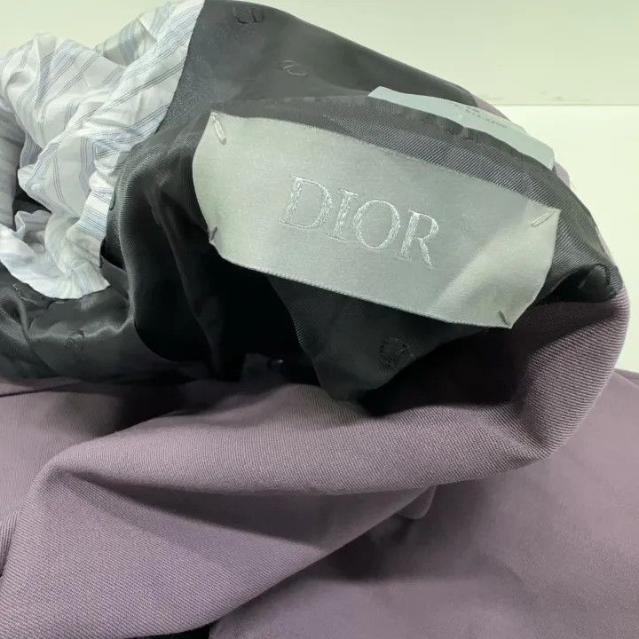 Dior Dior Men's Purple Double-Breasted Suit Jacket 0079 Size US M / EU 48-50 / 2 - 6 Thumbnail