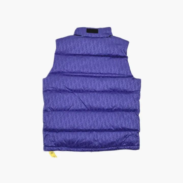 Dior Dior Purple Zip-Up Down Vest for Men 0079 Size US L / EU 52-54 / 3 - 3 Thumbnail