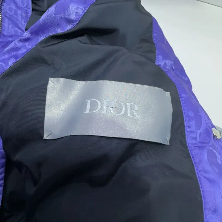 Dior Dior Purple Zip-Up Down Vest for Men 0079 Size US L / EU 52-54 / 3 - 5 Thumbnail
