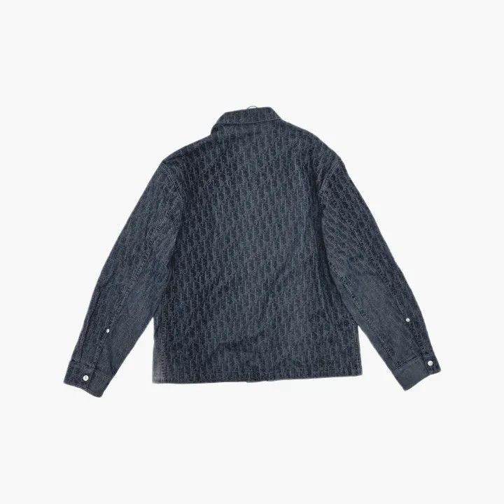 Dior Dior FW22 Logo Print Long Sleeve Shirt 0079 Size US M / EU 48-50 / 2 - 3 Thumbnail