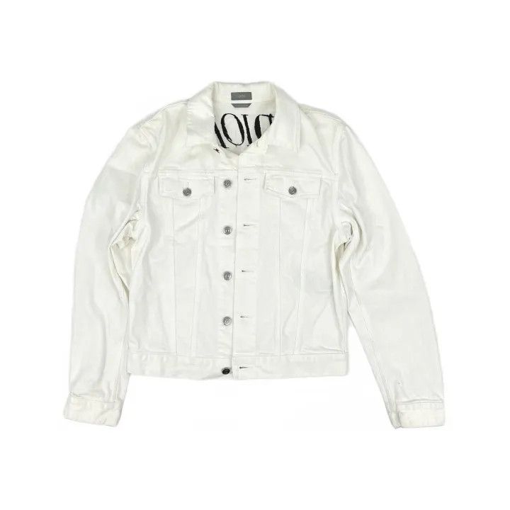 Dior Dior Logo Denim Jacket for Unisex 0079 Size US L / EU 52-54 / 3 - 2 Thumbnail