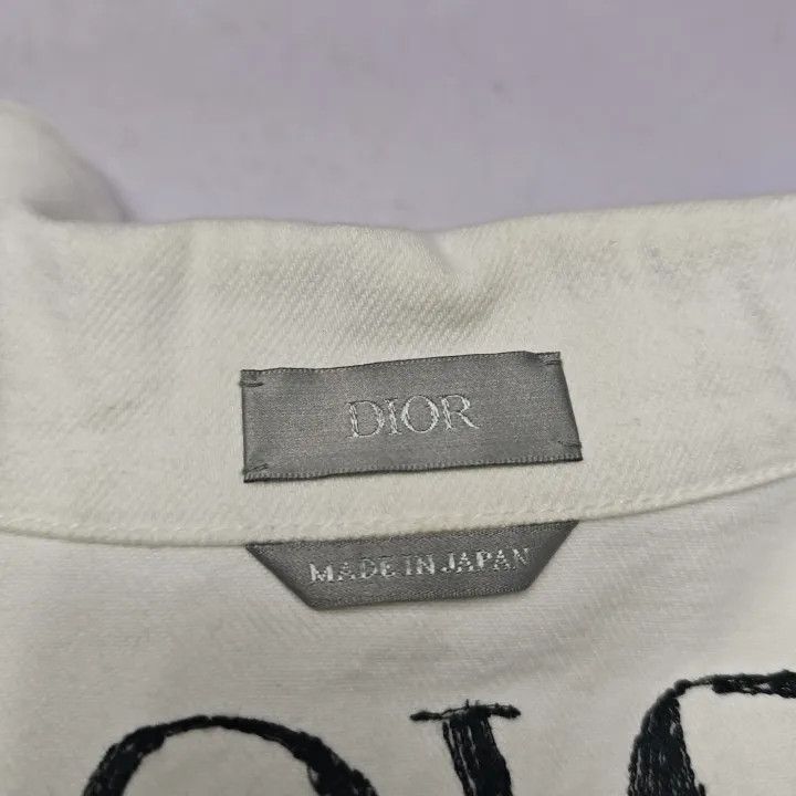 Dior Dior Logo Denim Jacket for Unisex 0079 Size US L / EU 52-54 / 3 - 4 Thumbnail