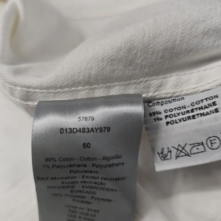 Dior Dior Logo Denim Jacket for Unisex 0079 Size US L / EU 52-54 / 3 - 5 Thumbnail