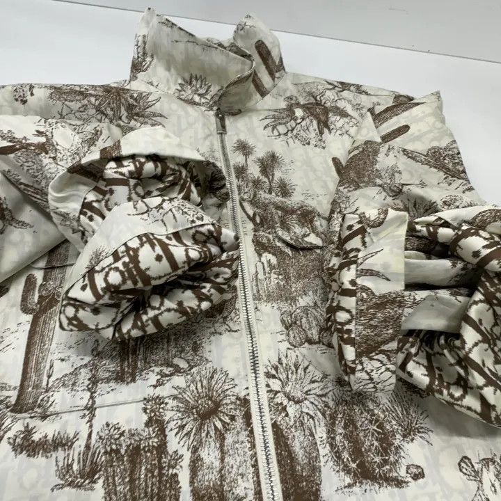 Dior Dior Cactus Print Zip-Up Jacket for Men 0079 Size US L / EU 52-54 / 3 - 10 Thumbnail