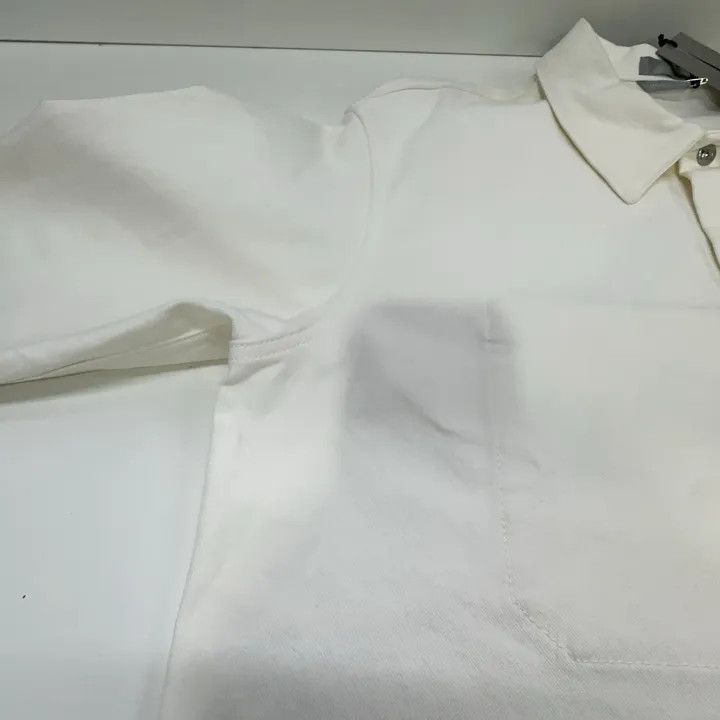 Dior Dior White Patterned Long Sleeve Shirt for Men 0079 Size US L / EU 52-54 / 3 - 15 Thumbnail