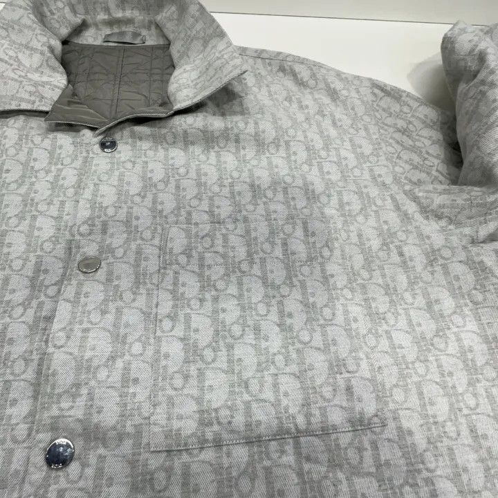 Dior Dior Oblique Print Long Sleeve Shirt 0079 Size US L / EU 52-54 / 3 - 8 Thumbnail