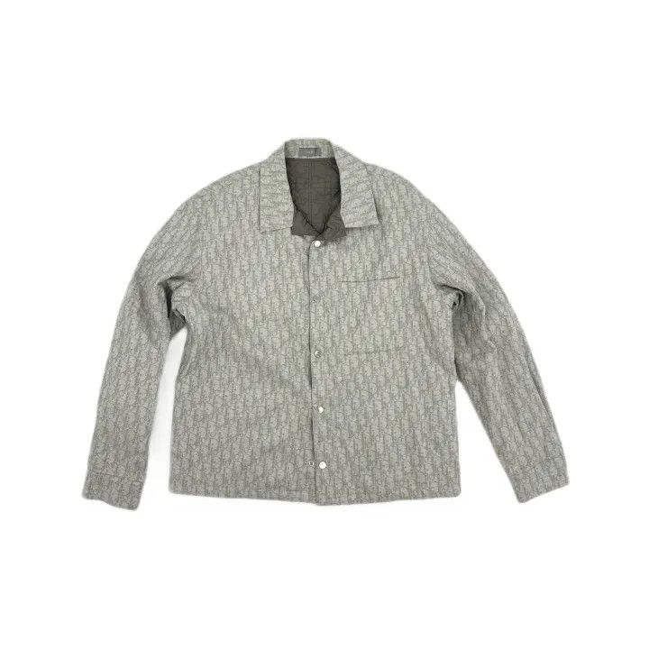 Dior Dior Oblique Print Long Sleeve Shirt 0079 Size US L / EU 52-54 / 3 - 2 Thumbnail
