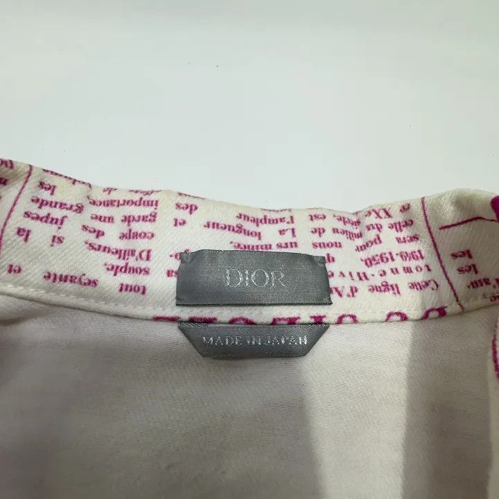 Dior Dior SS20 Gradient Newspaper Print Denim Jacket 0079 Size US L / EU 52-54 / 3 - 5 Thumbnail