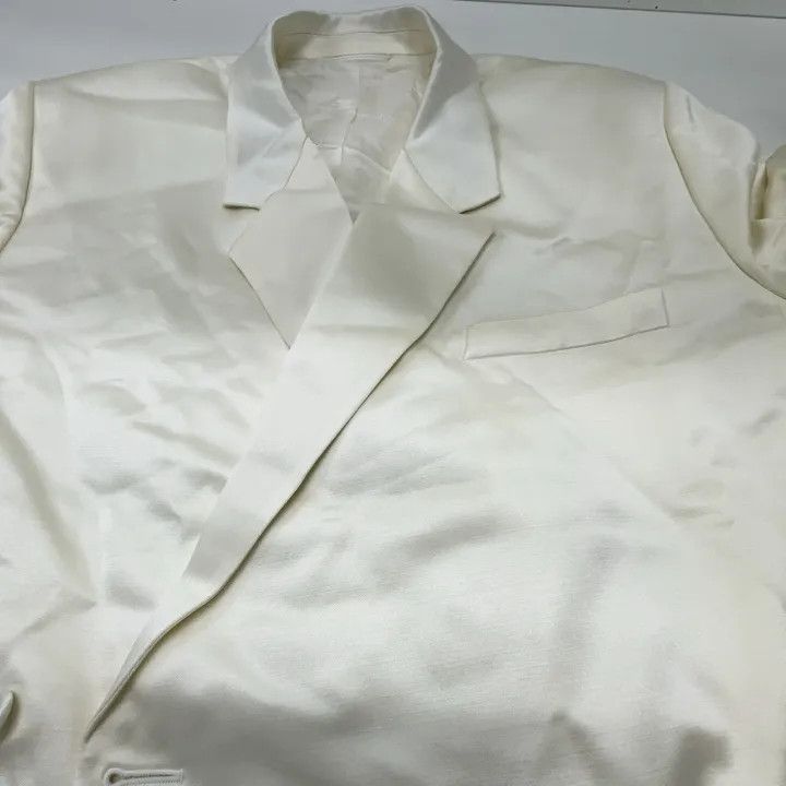 Dior Dior White Slim Fit Suit Jacket 0079 Size US L / EU 52-54 / 3 - 8 Thumbnail