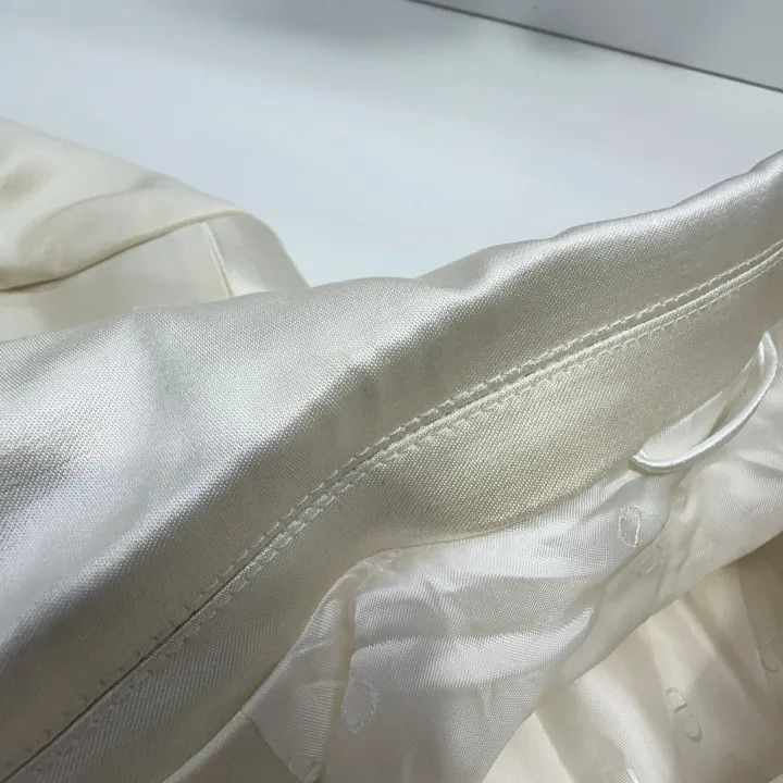 Dior Dior White Tailored Suit Jacket 0079 Size US L / EU 52-54 / 3 - 7 Thumbnail
