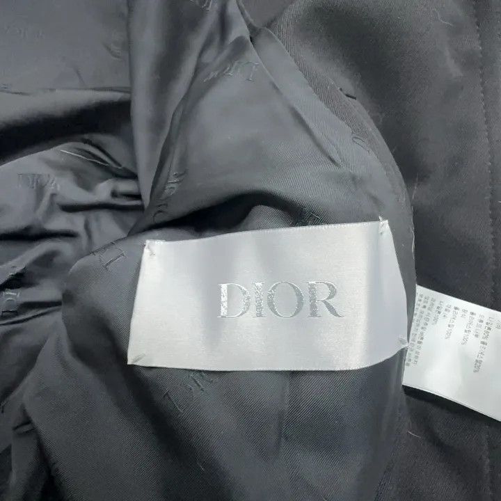 Dior Dior x Sacai Black Irregular Pilot Jacket 0079 Size US L / EU 52-54 / 3 - 5 Thumbnail