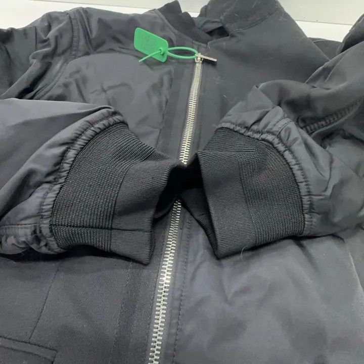 Dior Dior x Sacai Black Irregular Pilot Jacket 0079 Size US L / EU 52-54 / 3 - 9 Thumbnail