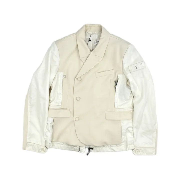 Dior Dior x Sacai SS22 Layered Casual Blazer 0079 Size US L / EU 52-54 / 3 - 2 Thumbnail