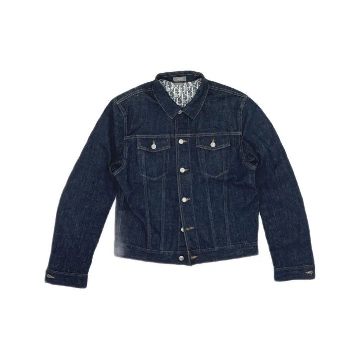 Dior Dior Blue Denim Short Jacket for Men 0079 Size US L / EU 52-54 / 3 - 2 Thumbnail
