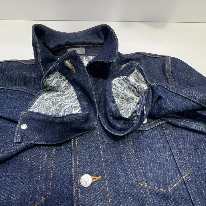 Dior Dior Blue Denim Short Jacket for Men 0079 Size US L / EU 52-54 / 3 - 7 Thumbnail