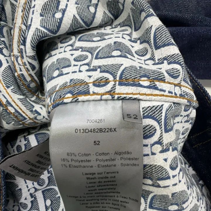 Dior Dior Blue Denim Short Jacket for Men 0079 Size US L / EU 52-54 / 3 - 4 Thumbnail