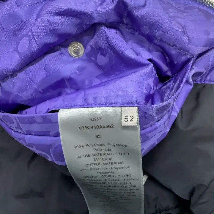 Dior Dior Purple Puffer Vest with Stand Collar 0079 Size US L / EU 52-54 / 3 - 4 Thumbnail