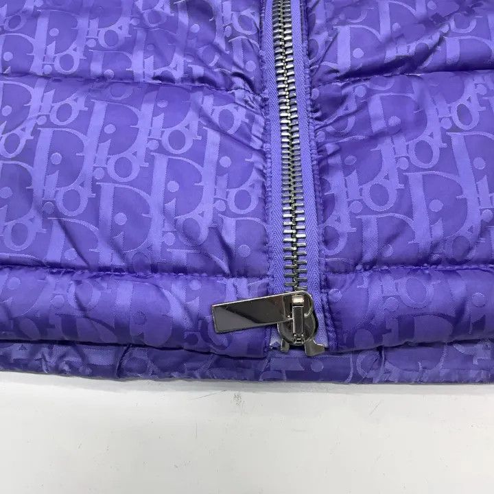 Dior Dior Purple Puffer Vest with Stand Collar 0079 Size US L / EU 52-54 / 3 - 11 Thumbnail