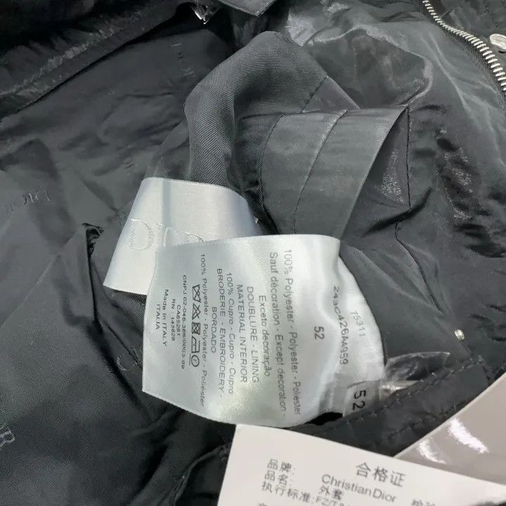 Dior Dior Black Hooded Loose Zip Jacket 0079 Size US L / EU 52-54 / 3 - 5 Thumbnail